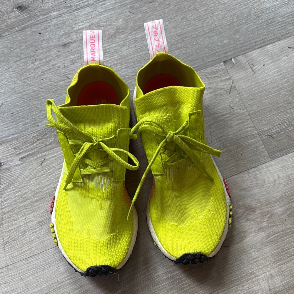 Neon Yellow Sneakers. Unisex